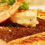 fried salmon
