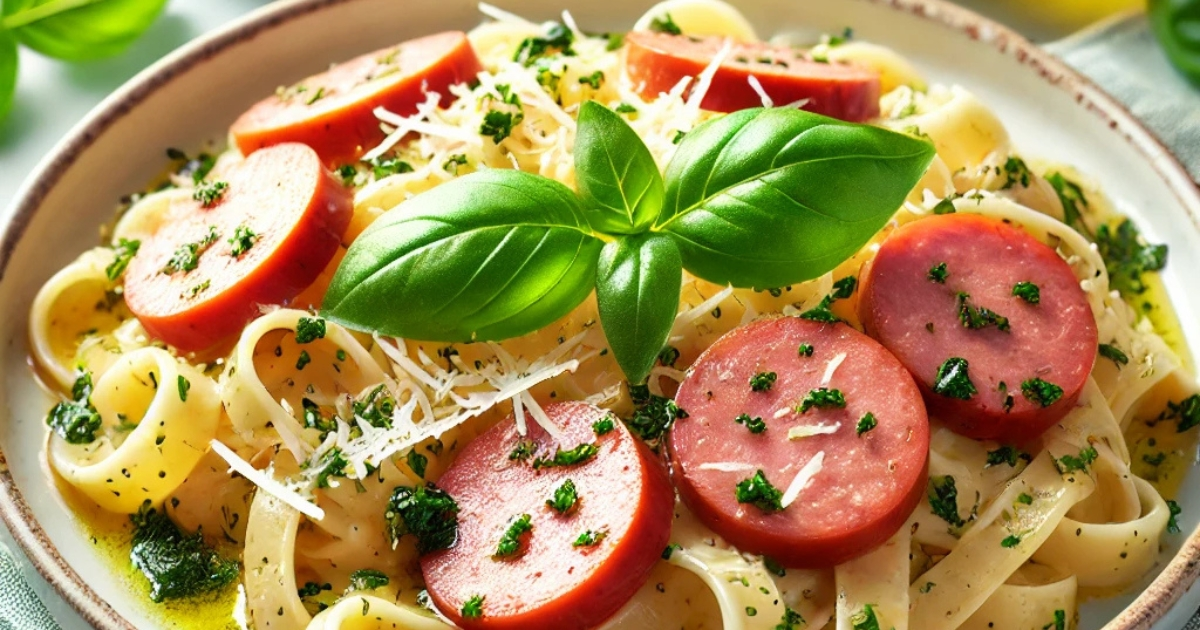 Kielbasa and Pasta