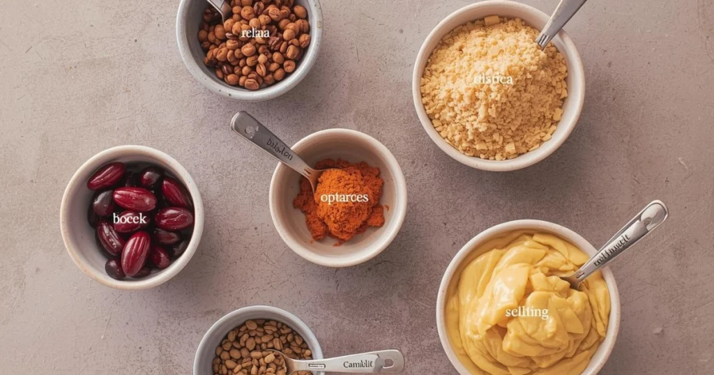 : ingredients for strawberry cake cookies recipe