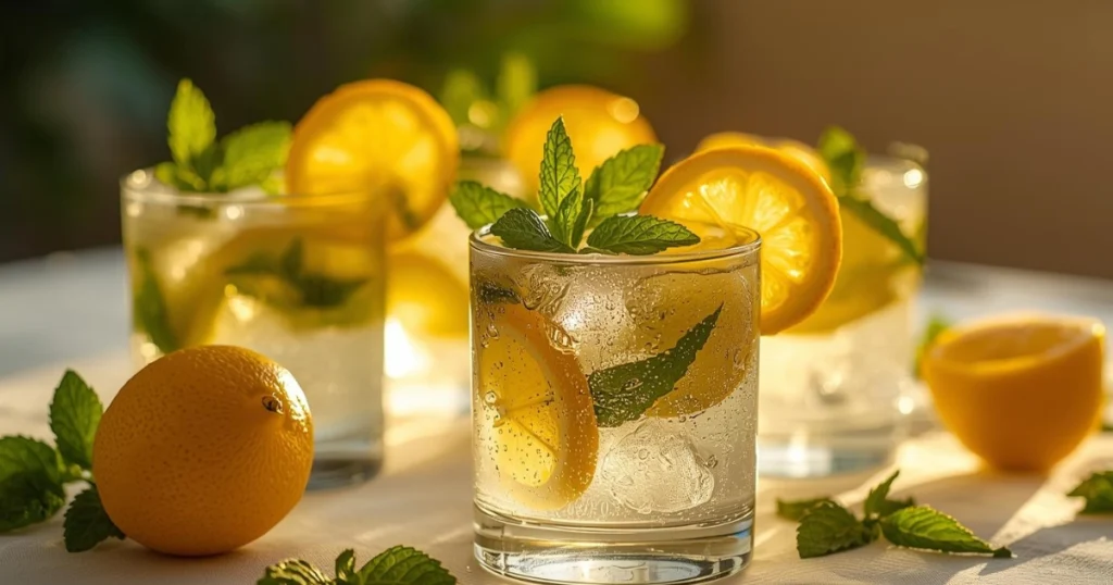 Lemon juice during Ramadan refreshing drink recipes for Suhoor and Iftar