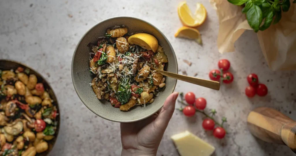 Boiling pasta in pot for lobster pasta for Ramadan