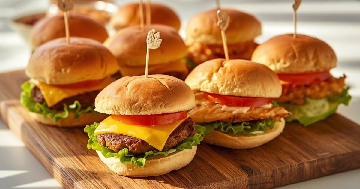 sliders recipes quick and easy mini burgers in under 30 minutes