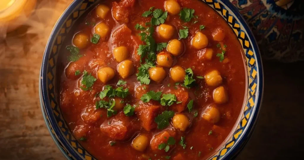 traditional harira soup for Ramadan iftar meal