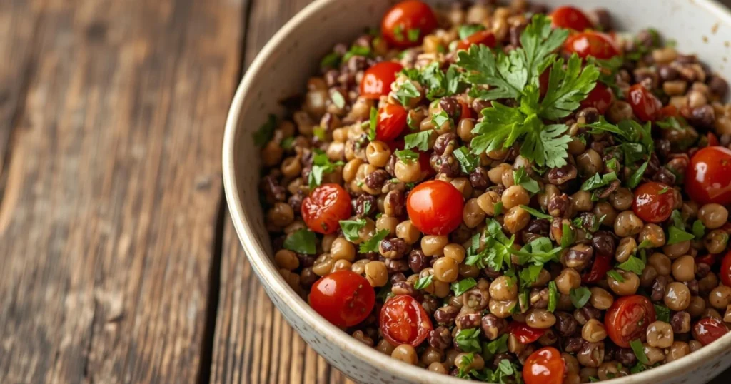 Lentil tomato salad recipes healthy for Ramadan