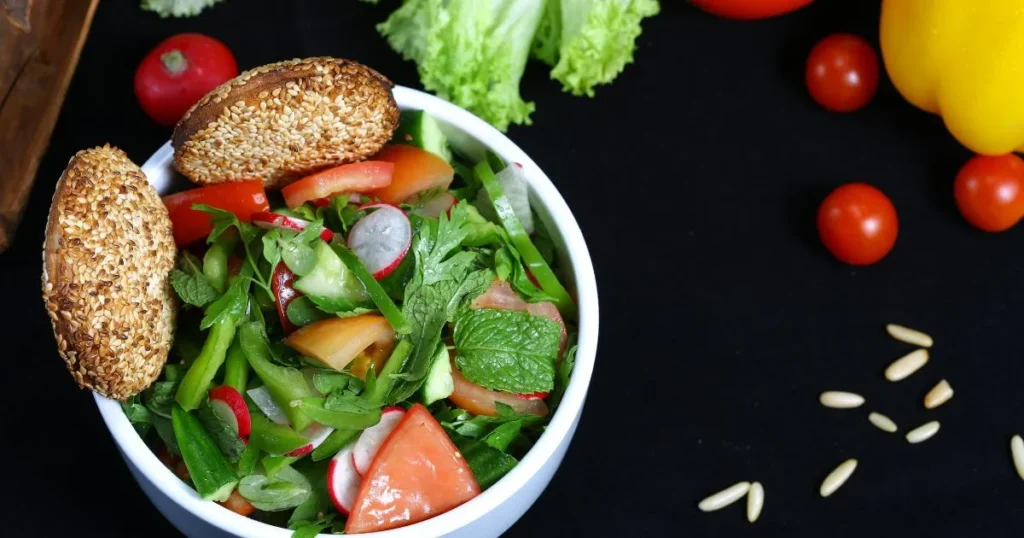 Vegetable fried rice with peas carrots and corn in a wok quick dinner recipe