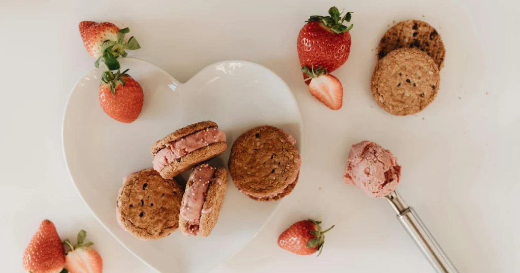 assortment of traditional Irish desserts arranged on a wooden tray