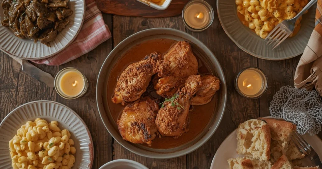 easy southern baked chicken comfort food dinner
