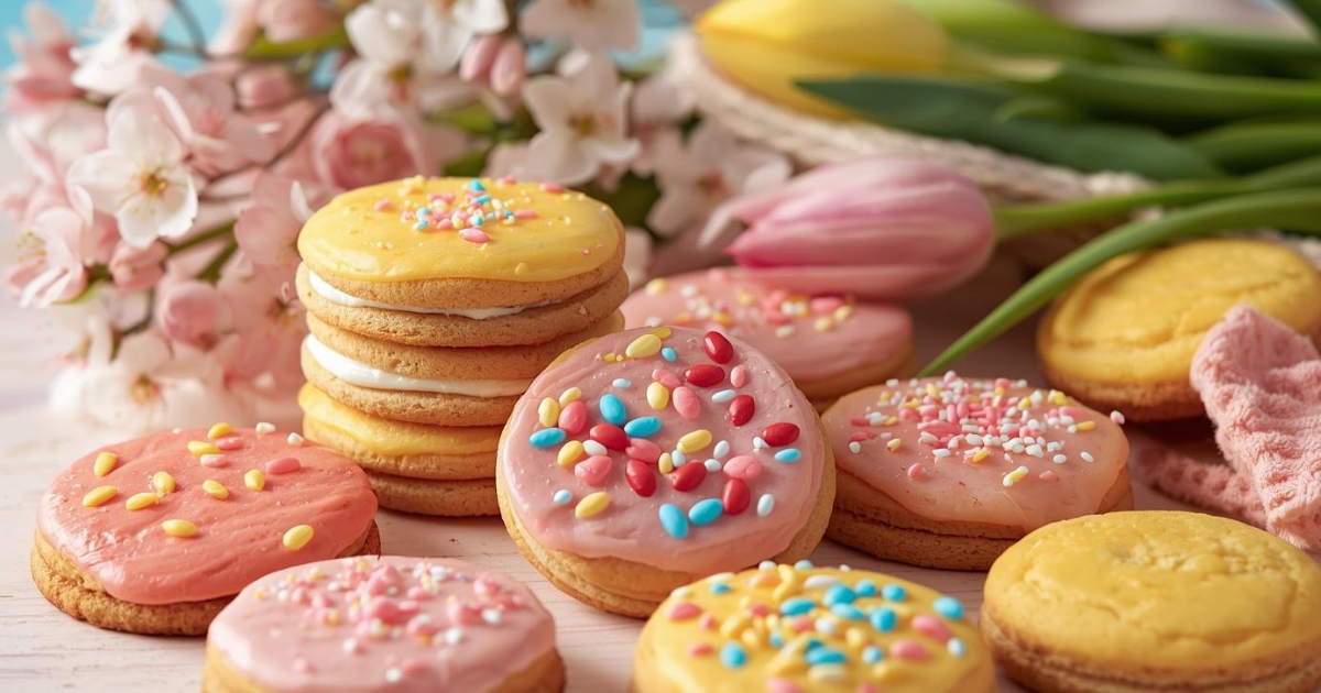 Spring Flower Cupcakes