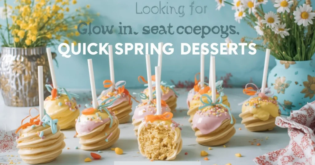 Need a last-minute dessert? ⏱️
These spring cake pop ideas are quick and easy!