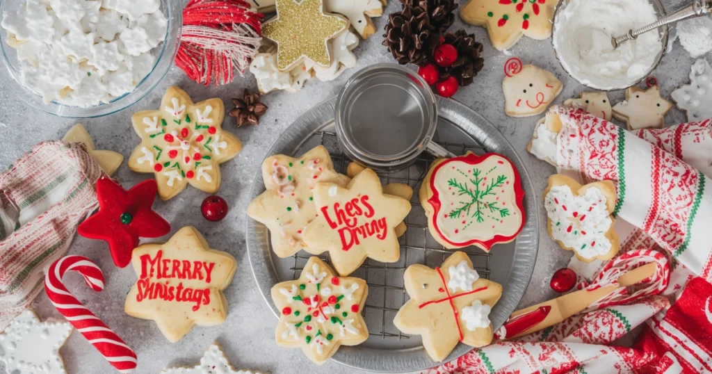 Busy this holiday season? You can still bake homemade cookies in 30 minutes with this easy sugar cookie recipe!